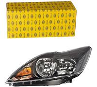 HELLA 1LE 354 257-081 Scheinwerfer - Ford Focus II (DA_, HCP, DP) - schwarz - für Linksverkehr - rechts