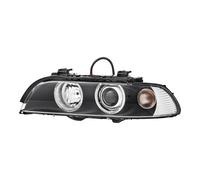 HELLA 1LL 008 052-591 DE/Halogen/Xenon-HauptScheinwerfer - BMW 5er (E39) | schwarz - ECE - für Linksverkehr - links