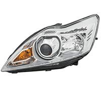 HELLA 1LL 354 807-031 Bi-Xenon Scheinwerfer - Ford Focus II (DA_, HCP, DP) - chrom - ECE/CCC - für Linksverkehr - links