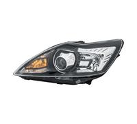 HELLA 1LL 354 807-071 Bi-Xenon Scheinwerfer - Ford Focus II (DA_, HCP, DP) - schwarz - ECE/CCC - für Linksverkehr - links