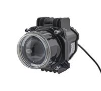 HELLA 1ML 010 820-011 LED/DE-Hauptscheinwerfer - 90mm Performance Bi-LED L70 - 12/24V - Einbau - Lichtscheibenfarbe: transparent - Stecker: AMP - vorne rechts/vorne links
