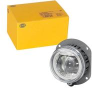 HELLA 1N0 011 988-061 LED-Nebelscheinwerfer - 90mm Performance L4060 - 24/12V - rund - Einbau - glasklare Streuscheibe - Lichtscheibenfarbe: glasklar - Stecker: FEP - rechts
