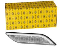 HELLA 2BA 013 335-101 Blinkleuchte - Shapeline Style Slim - LED - 24/12V - geschraubt/Anbau - Lichtscheibenfarbe: glasklar - Stecker: AMP - 2-polig - vorne rechts - Menge: 1