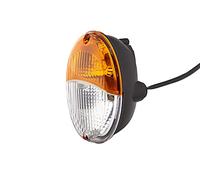 HELLA 2BE 343 130-121 Blinkleuchte - Agroluna - Halogen - 12V - Einbau/Schraubanschluss - Lichtscheibenfarbe: gelb/weiß - rechts - Menge: 1