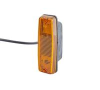 HELLA 2BM 002 847-011 Zusatzblinkleuchte - Glühlampe - 12/24V - Lichtscheibenfarbe: gelb - links/seitlicher Einbau