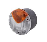 HELLA 2BN 964 169-051 Heckleuchte - Glühlampe - 12/24V - Anbau/geschraubt - Lichtscheibenfarbe: weiß/gelb - Stecker: Flachstecker - rechts/links - Menge: 1