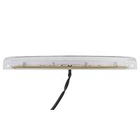 HELLA 2DA 959 580-551 Zusatzbremsleuchte - LED - 12V - Einbau - Lichtscheibenfarbe: glasklar - LED-Lichtfarbe: rot - Kabel: 3500mm - Stecker: offene Kabelenden - hinten