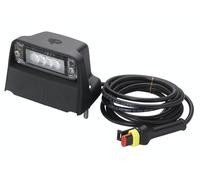 HELLA 2KA 010 278-081 Kennzeichenleuchte - Kennzeichenbeleuchtung - Anhänger - LED - 24V - Anbau/geschraubt - ADR/GGVS - Lichtscheibenfarbe: glasklar - Kabel: 2010mm - außen - Menge: 1