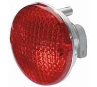 HELLA 2NE 302 252-037 Nebelschlussleuchte - Halogen - 12V - Einbau - Lichtscheibenfarbe: rot - Stecker: Flachstecker - hinten