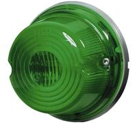 HELLA 2PF 001 259-677 Positionsleuchte -Begrenzungsleuchte - Anhänger - Wohnwagen - Halogen - 24/12V - Anbau/geschraubt - ECE/nicht ECE - Lichtscheibenfarbe: grün - links/rechts - Menge: 108