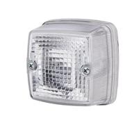 HELLA 2PF 003 014-071 Positionsleuchte - Begrenzungsleuchte - Anhänger - Wohnwagen - Halogen - 12/24V - Anbau/Schraubanschluss - ECE/ADR/GGVS - Stecker: Flachstecker - vorne links/vorne rechts