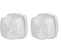 Hella 2PF 003 057-001 Positionsleuchte - Begrenzungsleuchte - Anhänger - Wohnwagen - Halogen - 12V - Anbau/Schraubanschluss - ECE - Lichtscheibenfarbe: glasklar - rechts/links - Menge: 1