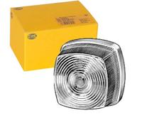 HELLA 2PF 003 057-001 Positionsleuchte - Begrenzungsleuchte - Anhänger - Wohnwagen - Halogen - 12V - Anbau/Schraubanschluss - ECE - Lichtscheibenfarbe: glasklar - rechts/links - Menge: 1