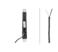 HELLA 2PF 012 846-611 Positionsleuchte - LED - 24V - Lichtscheibenfarbe: glasklar - vorne