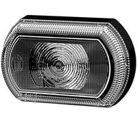 HELLA 2PF 013 323-251 Positionsleuchte - Begrenzungsleuchte - Anhänger | Wohnwagen - Shapeline Tech - LED - 24/12V - geklebt/Anbau - SAE/ADR/GGVS - Kabel: 250mm - Stecker: offene Kabelenden