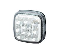 HELLA 2PF 013 324-021 Positionsleuchte - Begrenzungsleuchte - Anhänger | Wohnwagen - Shapeline Style - LED - 24/12V - geklebt/Anbau - SAE/ADR/GGVS - Kabel: 250mm - Stecker: AMP