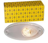 HELLA 2PF 964 295-021 Positionsleuchte - Begrenzungsleuchte - Anhänger - Wohnwagen - Halogen - 12V - Einbau/Schraubanschluss - Lichtscheibenfarbe: glasklar - Frontanbau/links/rechts - Menge: 1