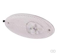 HELLA 2PG 964 295-121 Positionsleuchte - Begrenzungsleuchte - Anhänger - Wohnwagen - LED - 12V - Anbau/Schraubanschluss - ECE - Kabel: 5000mm - Stecker: offene Kabelenden - vorne