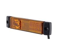 HELLA 2PS 008 645-001 Seitenmarkierungsleuchte - LED - 24V - Anbau -