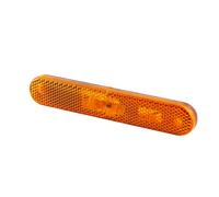 HELLA 2PS 009 226-031 Seitenmarkierungsleuchte - LED - 24V - geklebt - Lichtscheibenfarbe: gelb - Ka