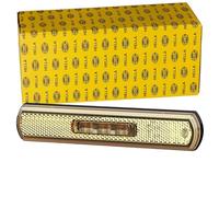 HELLA 2PS 013 302-211 Seitenmarkierungsleuchte - Begrenzungsleuchte - Anhänger - Wohnwagen - Shapeline Tech - LED - 12V - Anbau/geschraubt - ADR/GGVS - Kabel: 250mm - Stecker: AMP