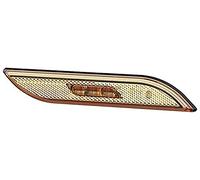HELLA 2PS 013 305-081 Seitenmarkierungsleuchte - Begrenzungsleuchte - Anhänger - Wohnwagen - Shapeline Style - LED - 12/24V - Anbau/geklebt - SAE/ADR/GGVS - Kabel: 500mm - Stecker: Amphenol