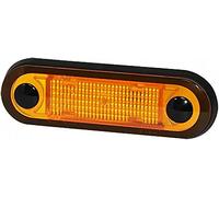 HELLA 2PS 959 788-007 Seitenmarkierungsleuchte - Begrenzungsleuchte - Anhänger - Wohnwagen - LED - 24/12V - Schraubanschluss/Einbau - Kabel: 500mm - Stecker: offene Kabelenden
