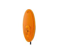 HELLA 2PS 964 295-061 Seitenmarkierungsleuchte - Begrenzungsleuchte - Anhänger - Wohnwagen - LED - 12V - Schraubanschluss/Anbau - Lichtscheibenfarbe: gelb - Kabel: 500mm - links/rechts - Menge: 1