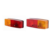 Hella 2SE 997 111-011 Heckleuchte - 12/24V - Anbau - links & 2SD 003 184-041 Heckleuchte - rechts