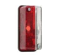 Jokon Umrißleuchte mit Sockel, rot/weiß