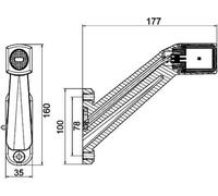Hella | Umrissleuchte | 2XS 011 744-101