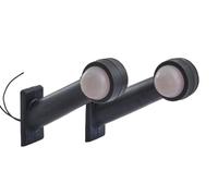 HELLA 2XS 955 232-001 Umrissleuchte - Begrenzungsleuchte - Anhänger - Wohnwagen - Halogen - 24V - Anbau - ECE/ADR/GGVS - seitlicher Anbau