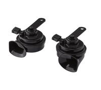HELLA Fanfare - HELLA OE-CONNECT HORN TE26 SET - 12V - 110dB(A) - 400Hz-500Hz - Hochton/Tiefton - elektrisch - ECE - Gehäusefarbe: schwarz - Menge: 2 - 3FH 012 010-111