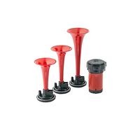 Hella Dreiklang Fanfare Hupe Signal Horn KFZ PKW Auto 12 Volt 118dB 780-860Hz