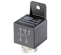 HELLA 4RD 933 332-361 Relais, Arbeitsstrom - 12V - 5-polig - Wechsler - mit Halter