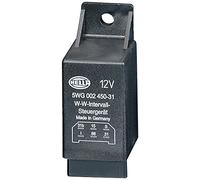 HELLA 5WG 002 450-311 Relais, Wisch-Wasch-Intervall - 12V - 6-polig - mit Halter