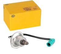 HELLA 6PA 358 103-251 Lambdasonde - 4-polig - Kabel: 30mm - mit Hitzeschutzblech