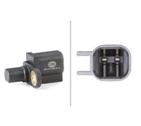 HELLA 6PU 012 039-971 ABS Sensor - Raddrehzahl - 12V - 2-polig - Hinterachse - Gesamtlänge: 55.3mm