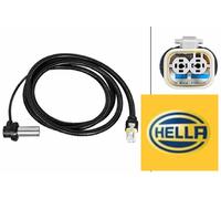 HELLA 6PU 230 052-051 ABS Sensor - Raddrehzahl - 2-polig - Vorderachse links - Kabel: 1950mm