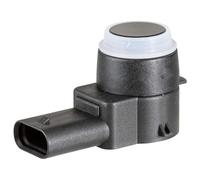 HELLA 6PX 358 141-201 Sensor, Einparkhilfe - gewinkelt - 3-polig - gesteckt - lackierbar - mit Befestigungsring