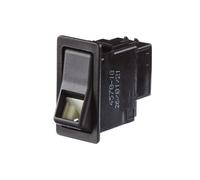 HELLA 6RH 004 570-187 Schalter - Kippbetätigung - Ausstattungsvar.: II+I-0 - Anschlussanzahl: 8 - mi