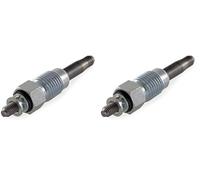 HELLA 8EG 008 498-201 Glühkerze - SW: 12mm - Glühkerzenausf.: Stabglühkerze/nachglühfähig - Stecker: Schraubkontakt (Packung mit 2)