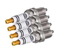 HELLA 8EH 188 704-071 Zündkerze - Energy Pro YM8RCP-9U - SW: 16 - Gewindelänge: 19mm - E.A.: 0.9mm (Packung mit 4)