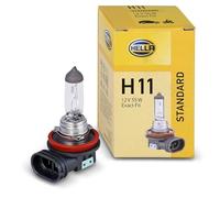 HELLA 8GH 008 358-121 Glühlampe - H11 - Standard - 12V - 55W - Sockelausführung: PGJ19-2 - Schachtel - Menge: 1