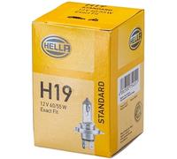 HELLA 8GJ 235 698-101 Glühlampe - H19 - Standard - 12V - 60/55W - Sockelausführung: PU43t-3 - Schachtel - Menge: 1