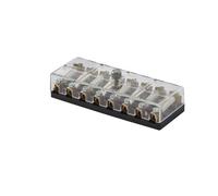 HELLA 8JD 002 290-211 Sicherungsdose - 8-polig - 8A - glasklar - Stecker: Schraubkontakt