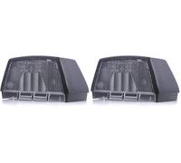 HELLA 9BG 121 587-031 Gehäuse, Kennzeichenleuchte (Packung mit 2)