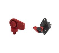 HELLA 9SL 706 729-031 Schlüssel - rot - mit Kappe + 6EK 002 843-121 Hauptschalter, Batterie - Drehbetätigung - 24V - Anschlussanzahl: 2