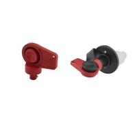 HELLA 9SL 706 729-031 Schlüssel - rot - mit Kappe + 6EK 002 843-141 Hauptschalter, Batterie - Drehbetätigung - 24V - Anschlussanzahl: 2