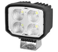 HELLA 1GA 996 588-211 LED-Arbeitsscheinwerfer - Power Beam S - 12/24V | 1850lm - geschraubt/Anbau - schwenkbarer Montagebügel/hängend/stehend - weitreichende Ausleuchtung - Stecker: Deutsch Stecker
